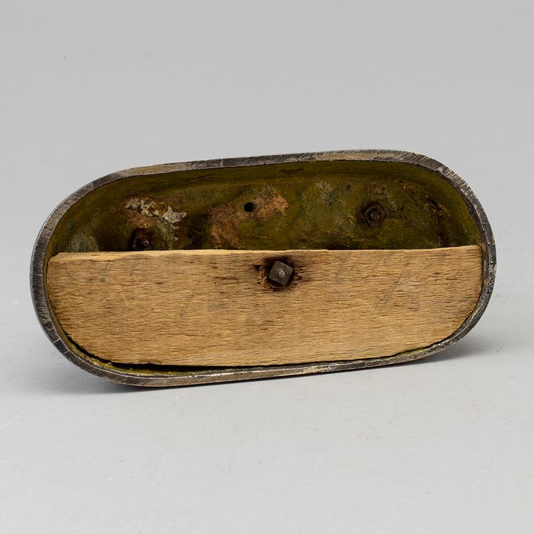 ALFRED DUBUCAND, after, metal sculpture, 19th/20th century.