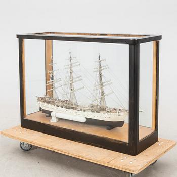 A ships model of frigate Suomen Joutsen 20th century.