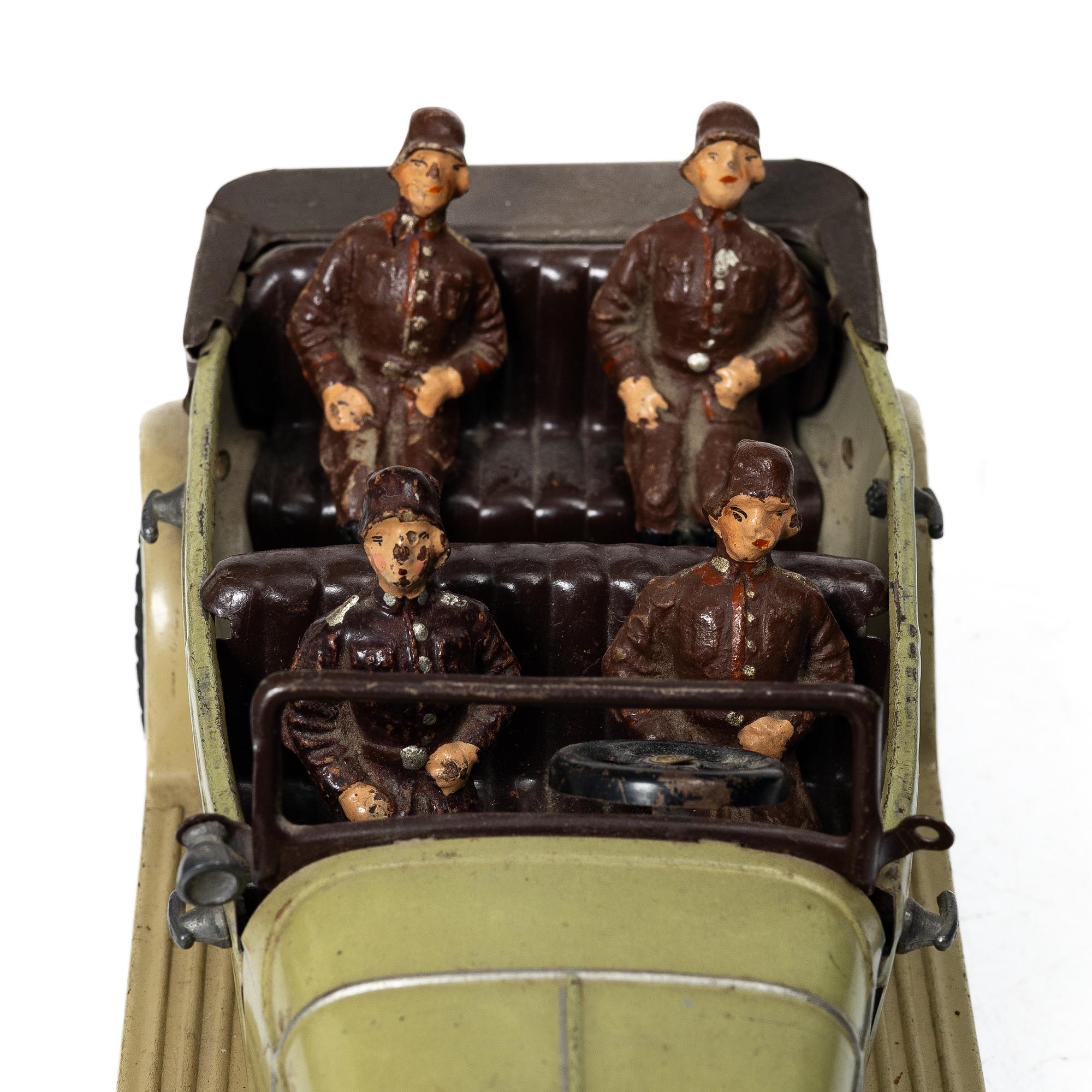 Tipp & Co, tinplate car, “Führerwagen”, 1930s.