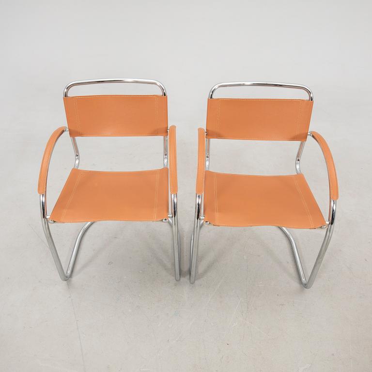 Armchairs, 6 pieces, Italy, late 20th century.