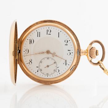 L.U.C, pocket watch, hunter case, 52 mm.