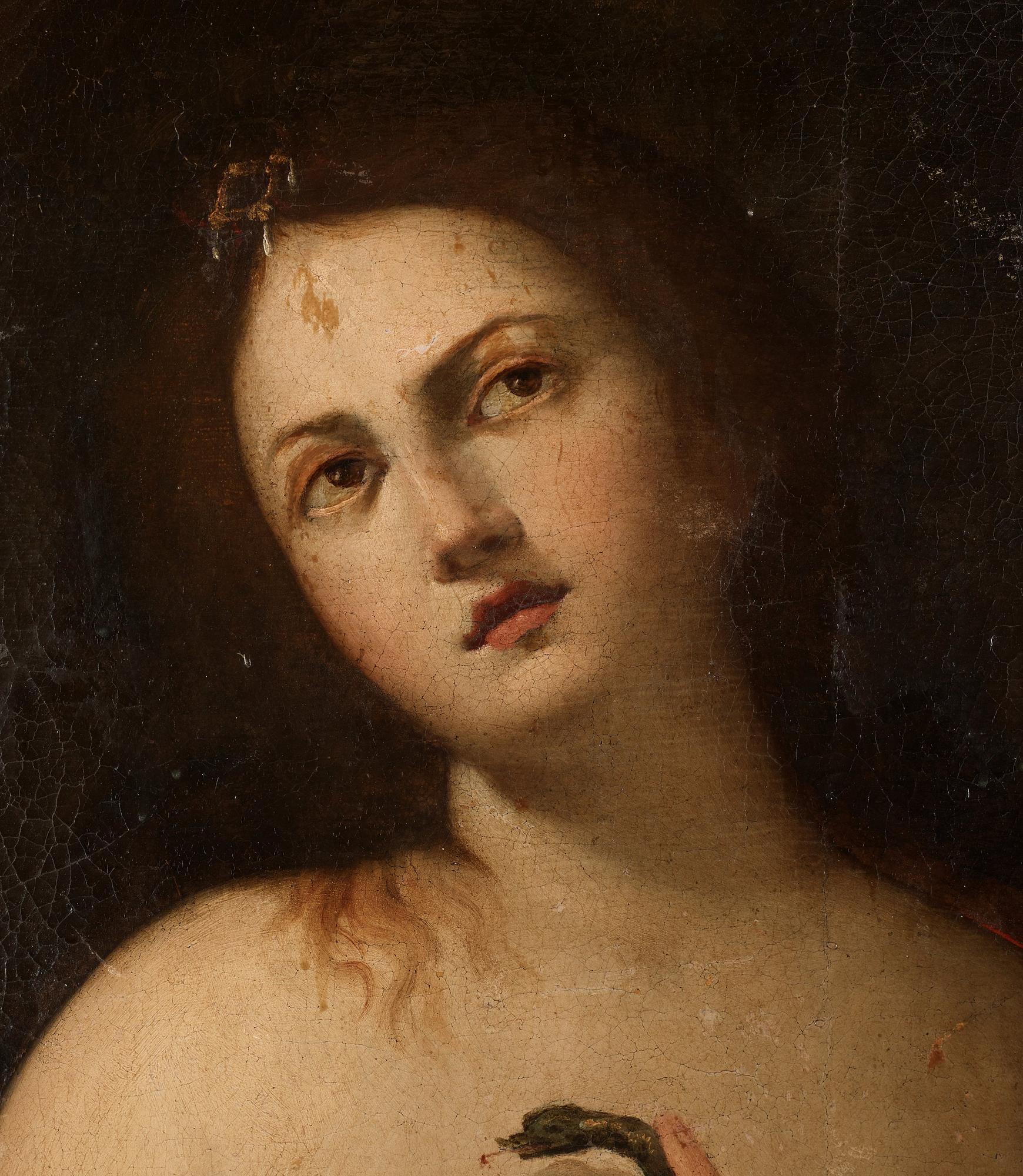 Domenico Bartolomeo Ubaldini il Puligo Circle of, Cleopatra and the snake.