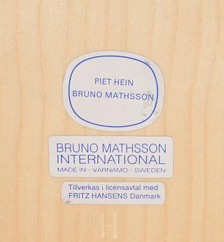 MATBORD, Bruno Mathsson & Piet Hein för Fritz Hansen, 1900-talets senare del.