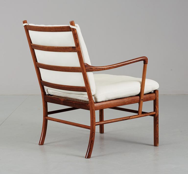 An Ole Wanscher palisander 'Colonial Chair', PJ 149, by Poul Jeppesen, Denmark.