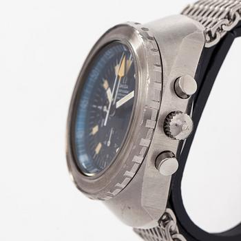 Omega, Seamaster, "Big Blue", kronograf, armbandsur, 44 mm.