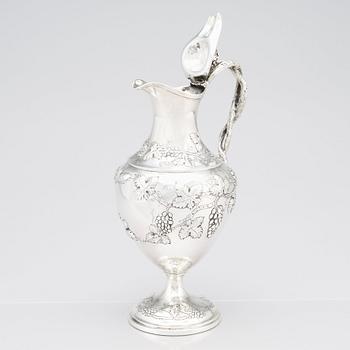 John Scofield, vinkanna, sterling silver, London 1787.