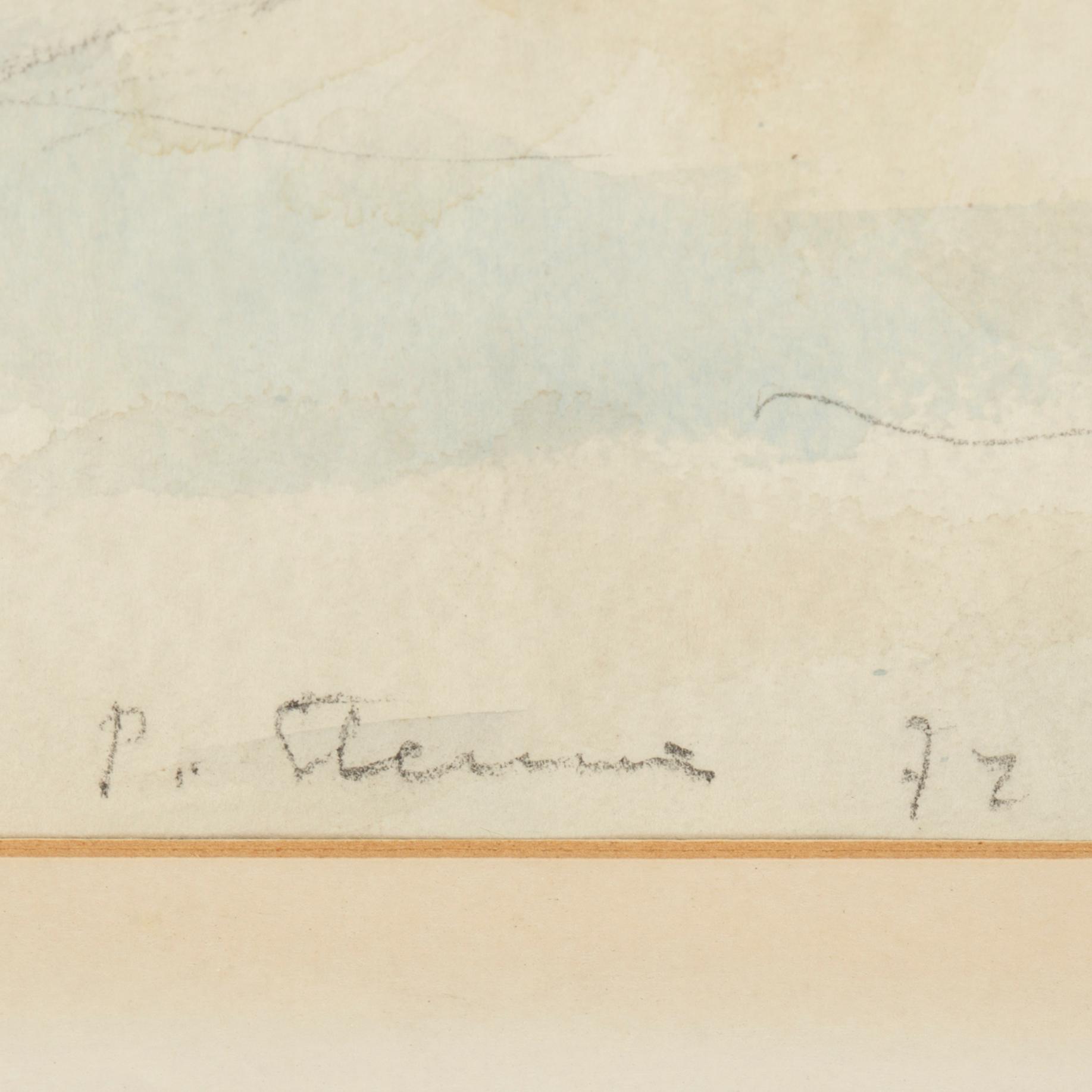 PER STENIUS, mixed media, signed and dated P. Stenius 72.