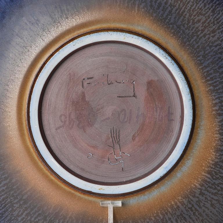 Berndt Friberg, a stoneware bowl, Gustavsberg Studio 1968.