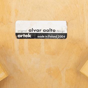 Alvar Aalto, barnstolar, 4 st, Artek, Finland.