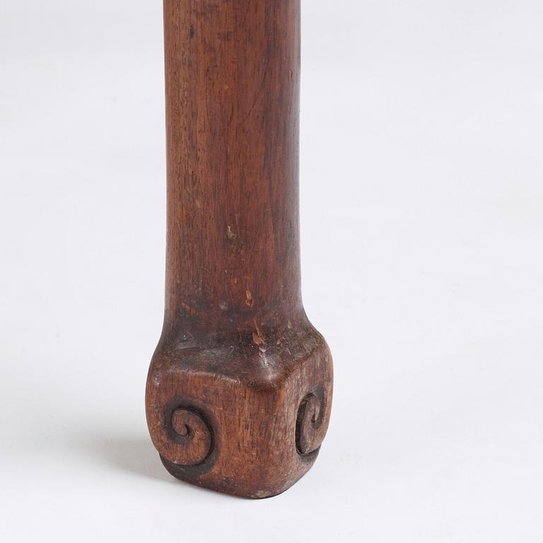 A Chinese hardwood altar table, late Qingdynasty.