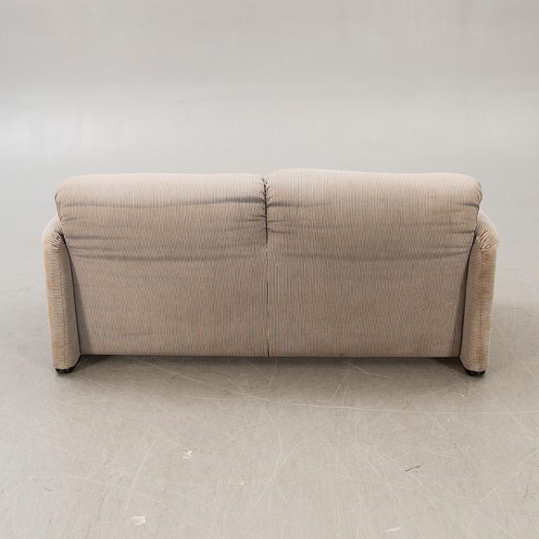 Vico Magistretti, sofa, "Maralunga", for Cassina, second half of the 20th century.