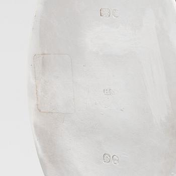 An English Silver Box, mark of Solomon Hougham, London 1799.