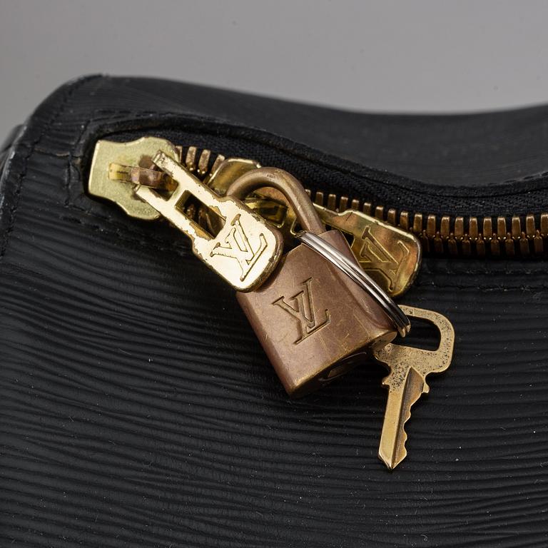 Louis Vuitton, a black Epi 'Keepall 55' weekend bag, 2004.