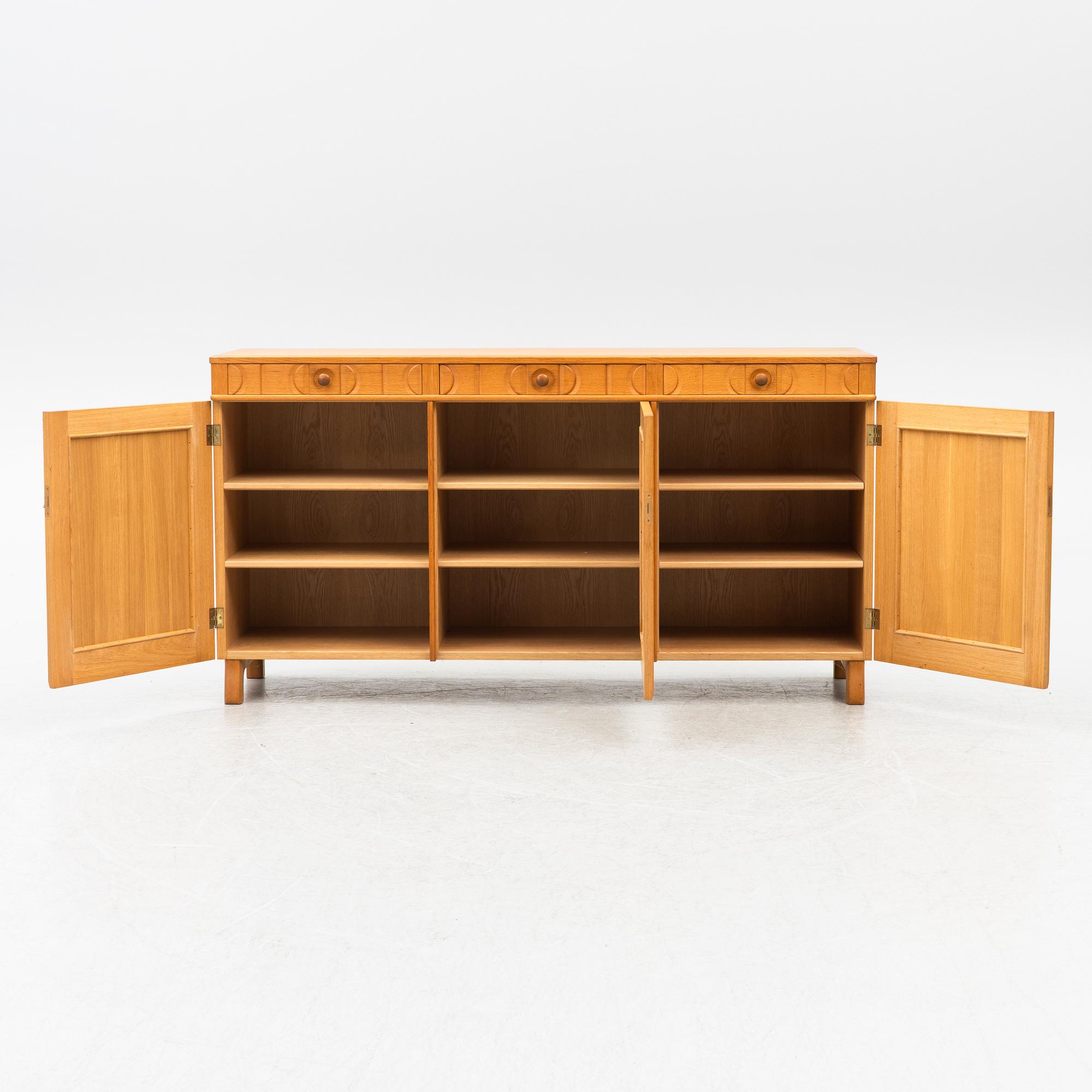 Carl Malmsten, A sideboard "Calmare nyckel", second half of the 20th century.