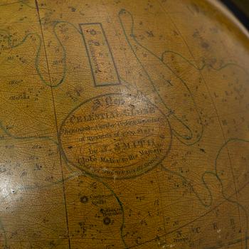 A celestial library globe by Charles Smith & Son (manufacturers of globes in London 1803-62).