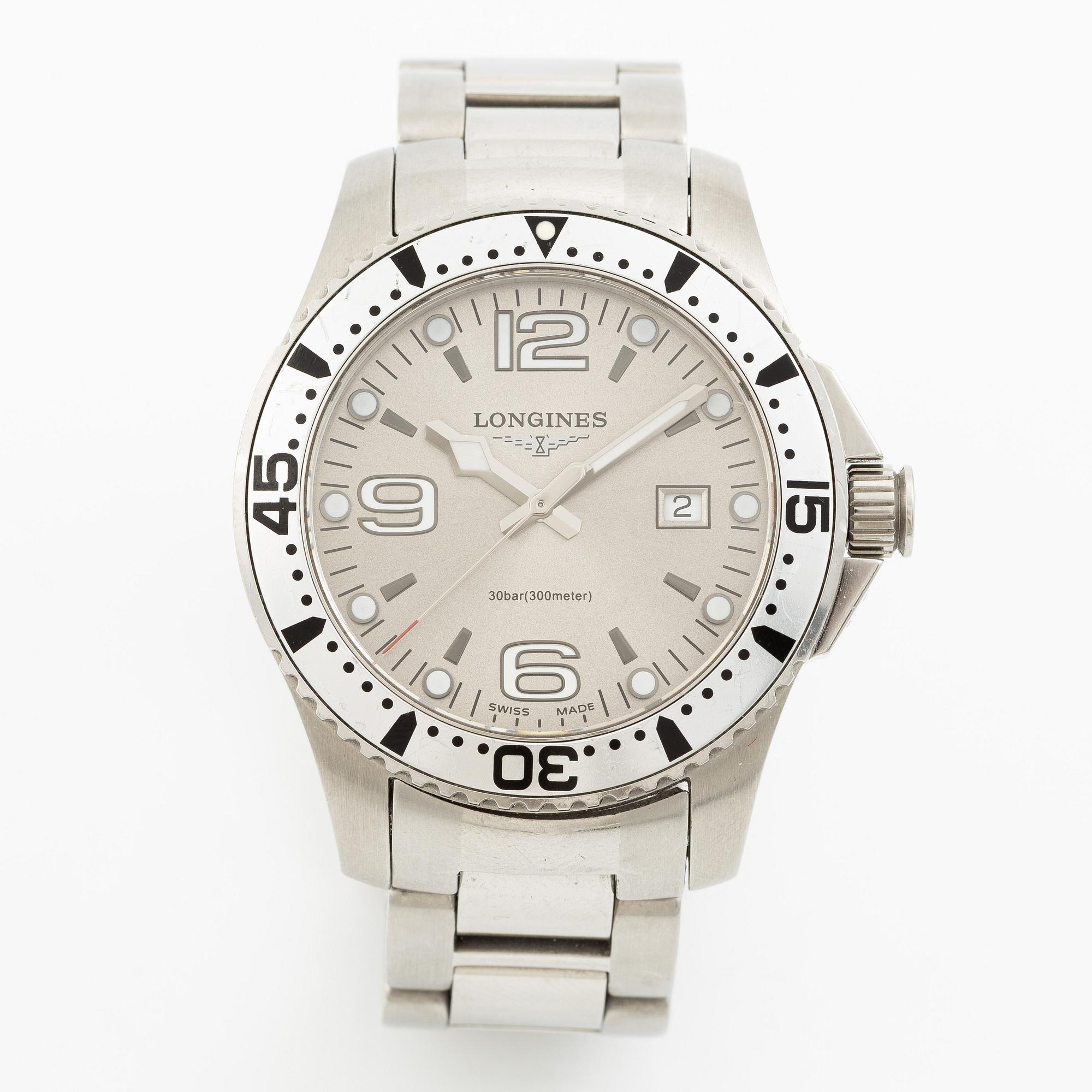 Longines, Hydro Conquest, armbandsur, 39 mm.