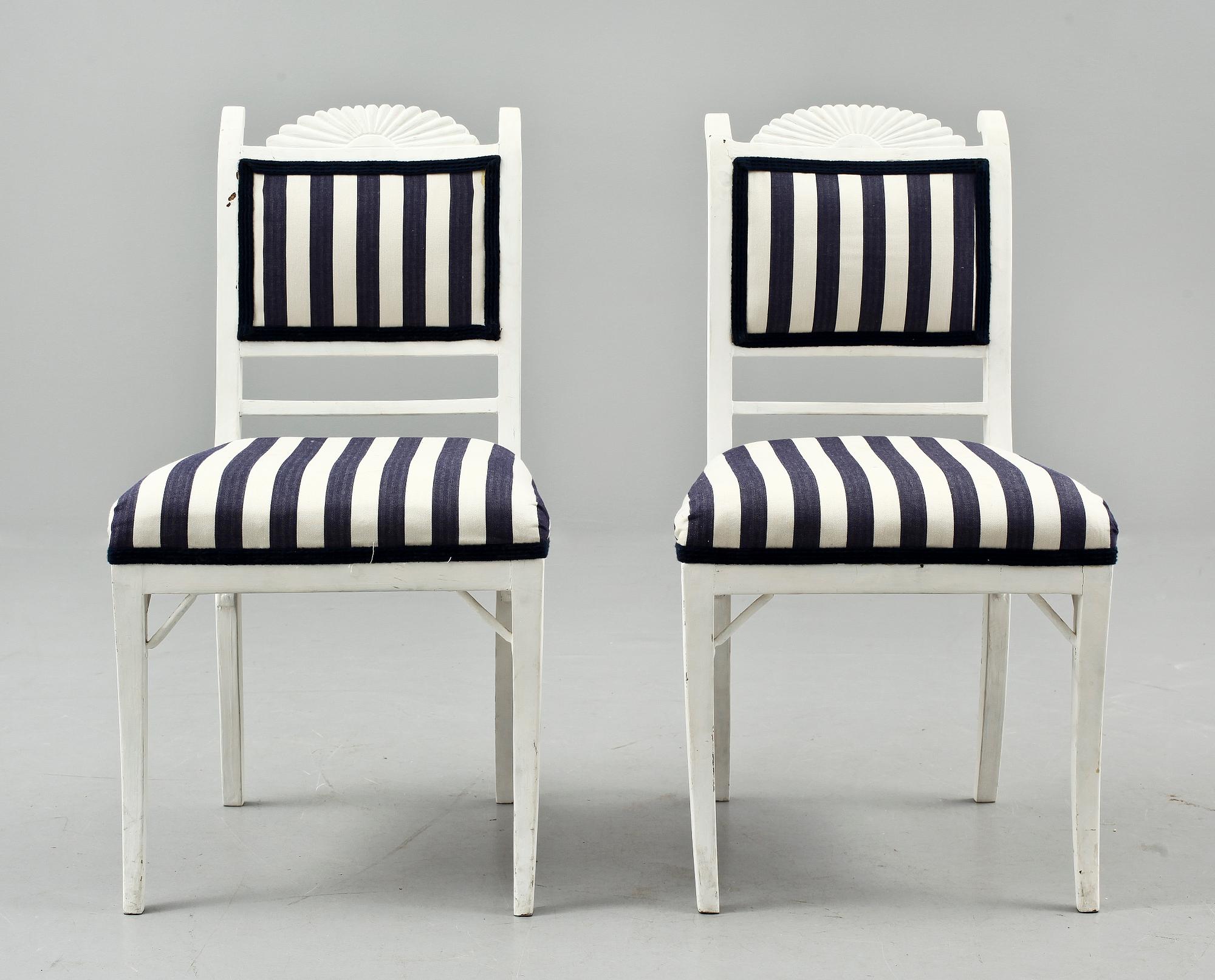 STOLAR, ett par, 1800-tal.