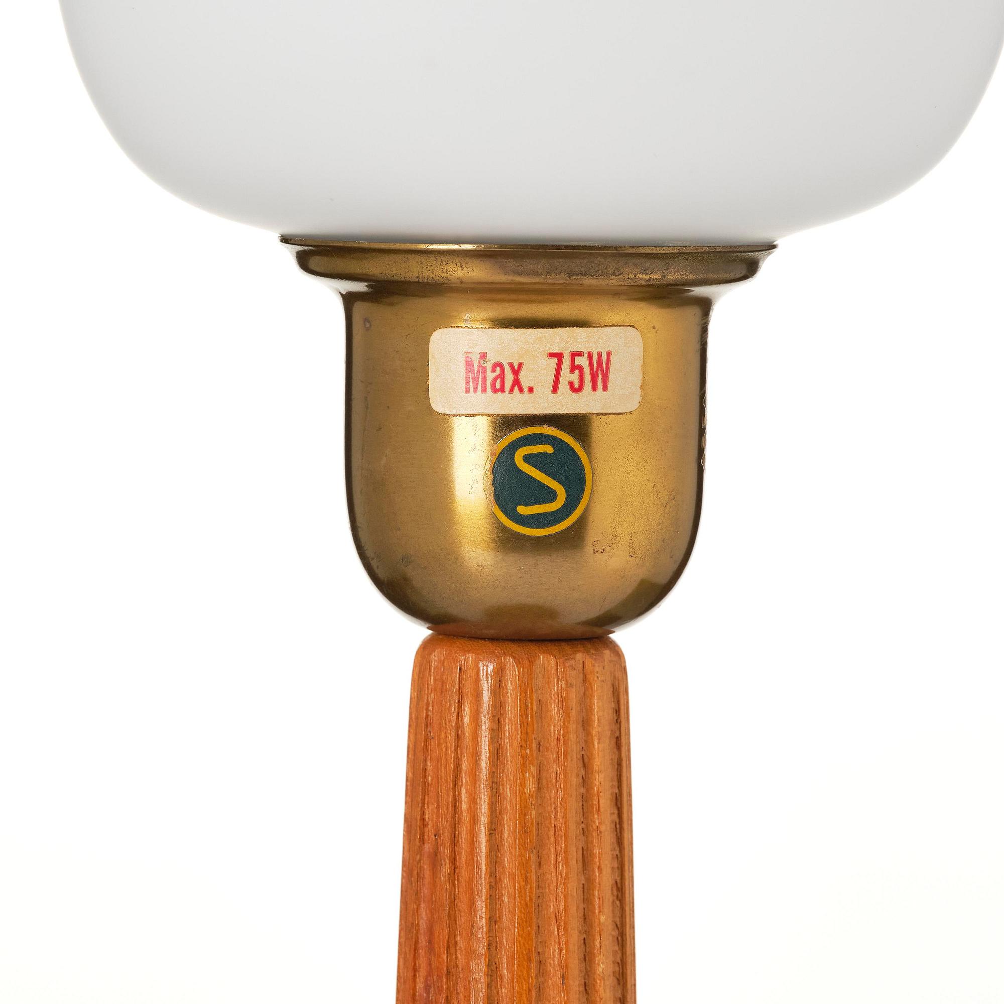 Hans Bergström, a table lamp model "E1240", Asea, Sweden, 1940s-50s.