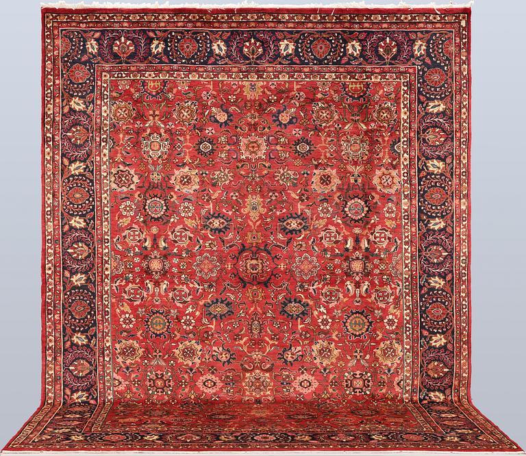 A Nanadj carpet, approx. 407 x 313 cm.