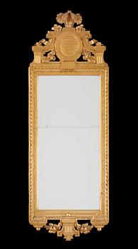 A Gustavian mirror by J. Åkerblad 1784.