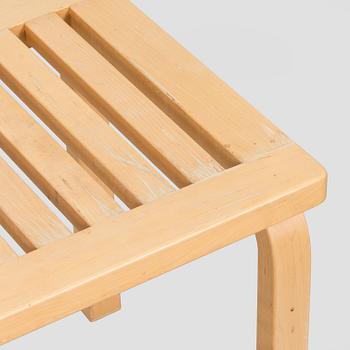 Alvar Aalto, a '153A' bench for Artek, 1995.