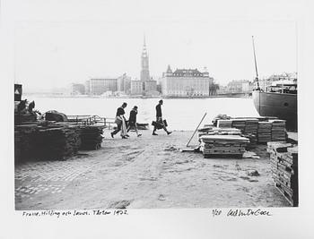 Carl Johan De Geer, "Frasse, Hilding och Janos. Tårtan 1972".