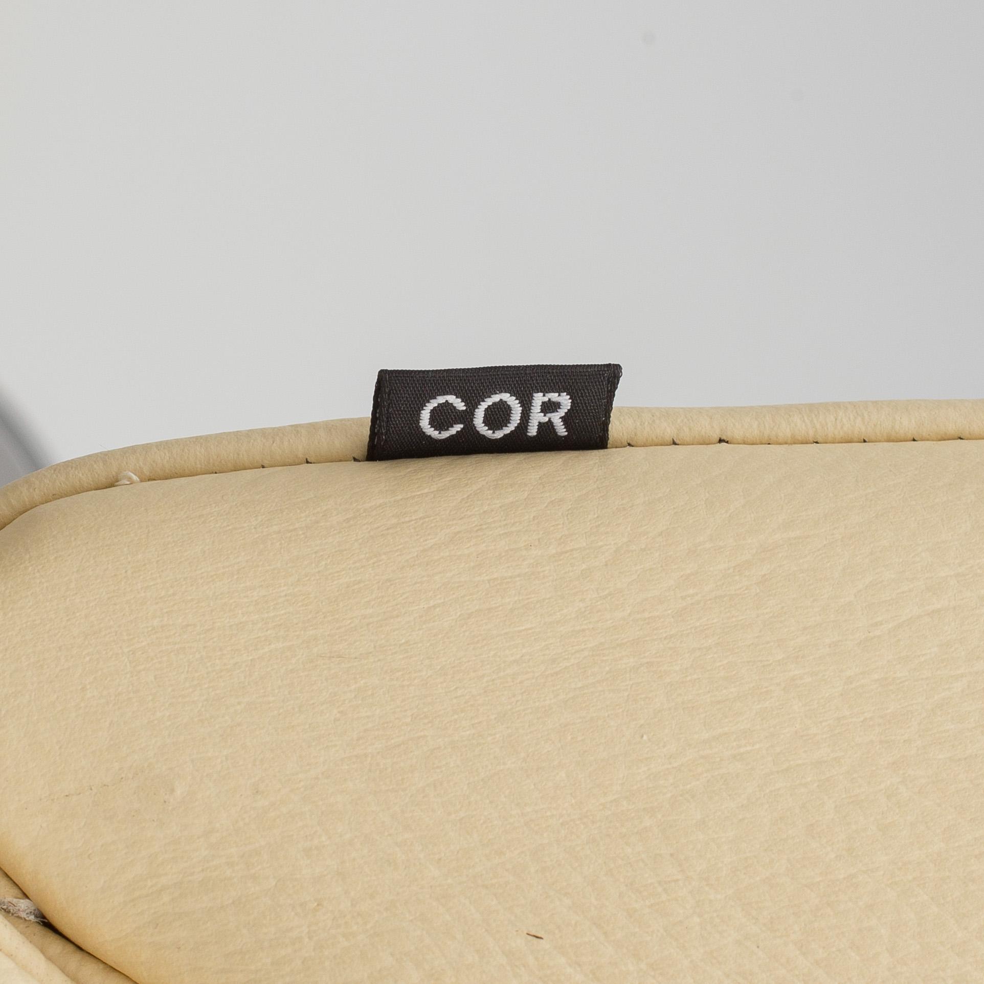 A 'Zyklus' easy chair by Peter Maly for COR, designed in 1983.