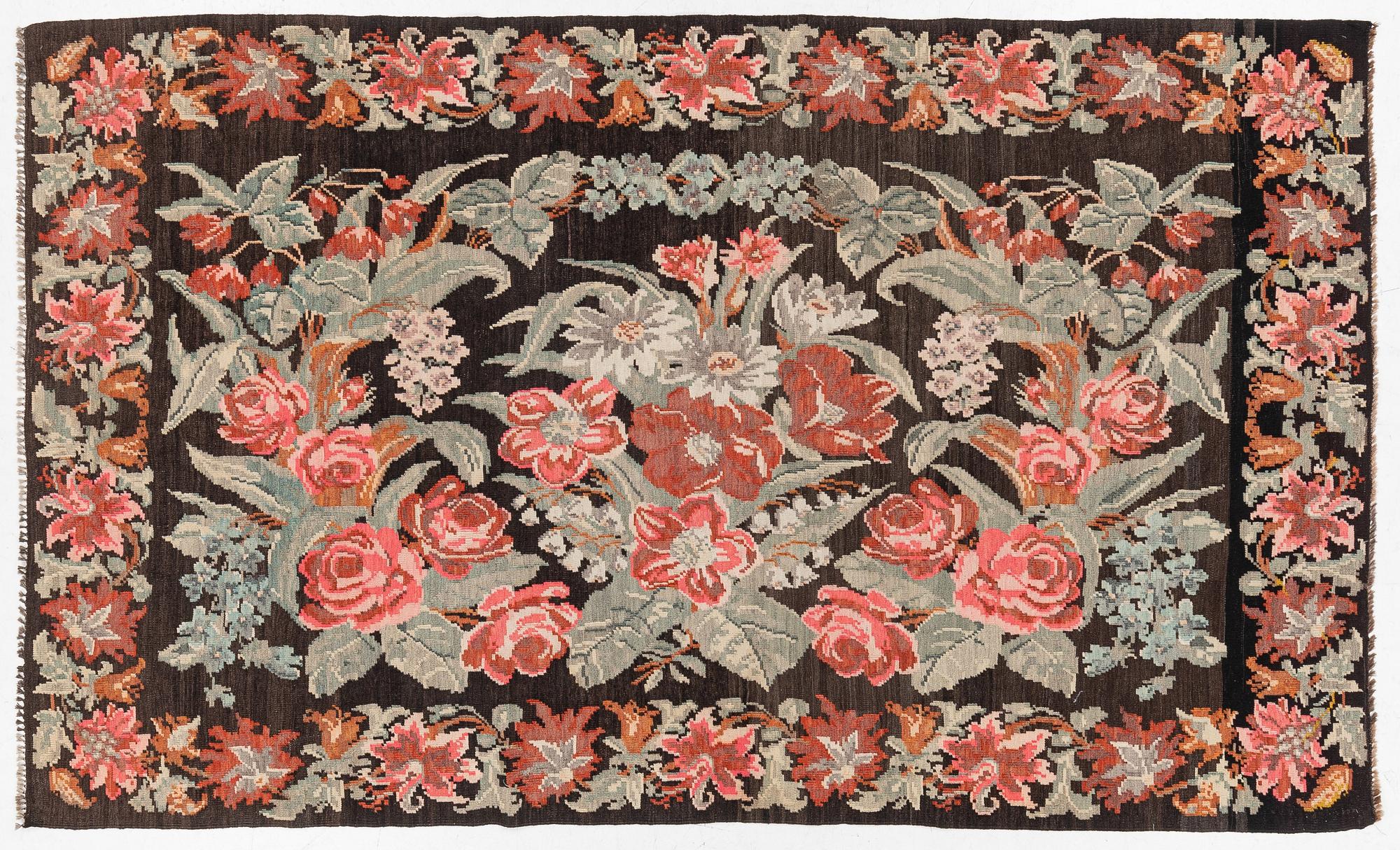 A kilim rug, Moldova, c. 295 x 180 cm.