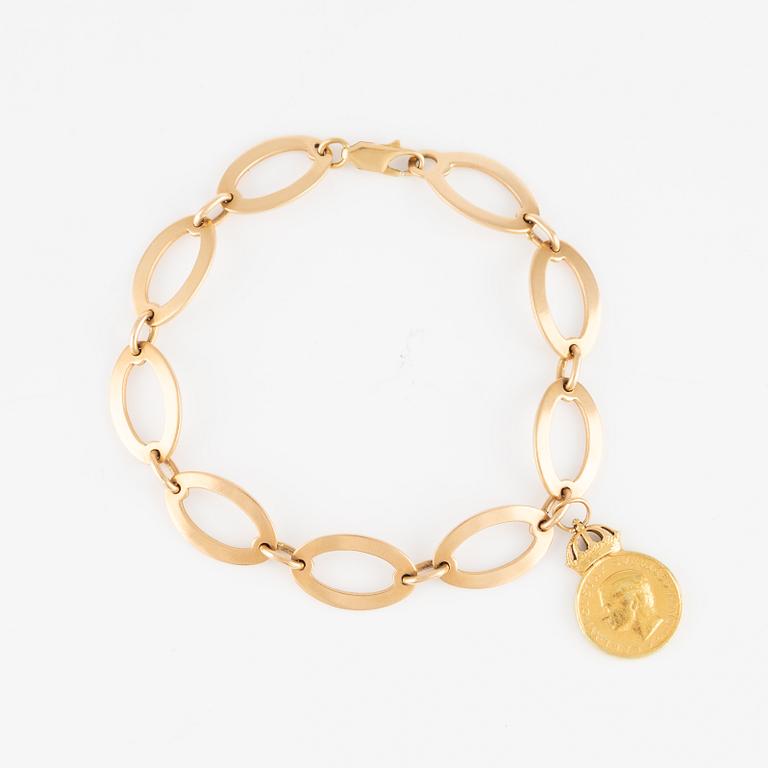 Bracelet, 18K gold, Borgila.