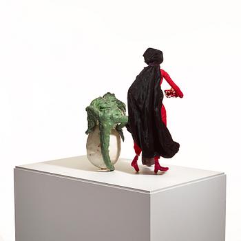 Nathalie Djurberg & Hans Berg, "Crocodile, Egg, Man" from "I am Saving this Egg for Later".