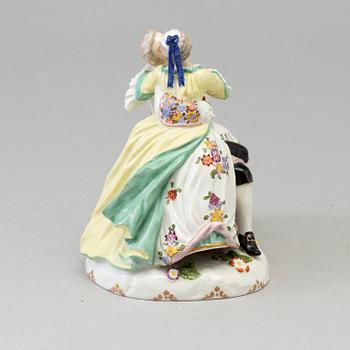 FIGURGRUPP, porslin. Samson, Paris, Frankrike, 1800-tal.