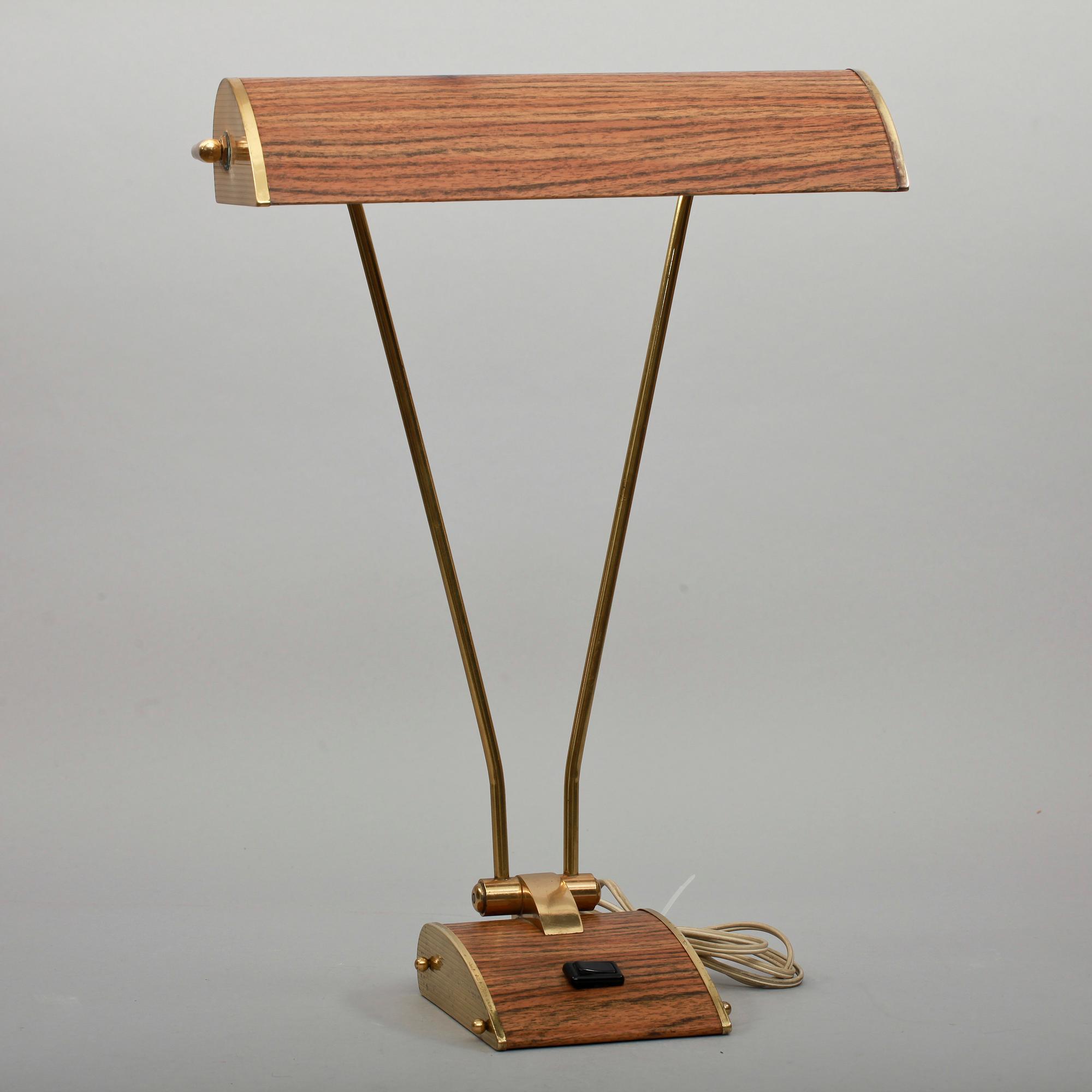 BORDSLAMPA, Eileen Grey för Jumo, Frankrike, 1950-tal.