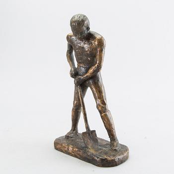 Erik Demuth, sculpture  bronze signed.