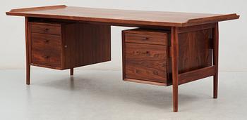 An Arne Vodder palisander desk, Sibast Denmark 1960's.