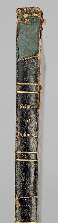 BOK, "A Treatise on the Science of Defence for the Sword, Bayonet an Pike in close action" av Gordron Anthony, andra uppl, London 1806.