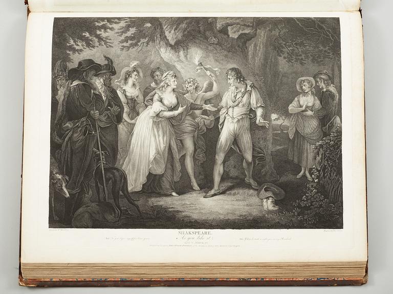 John & Josiah Boydell (publ), A COLLECTION OF PRINTS, FROM PICTURES PAINTED FOR THE PURPOSE OF ILLUSTRATING THE DRAMATIC WORKS OF SHAKSPEARE, BY THE A.