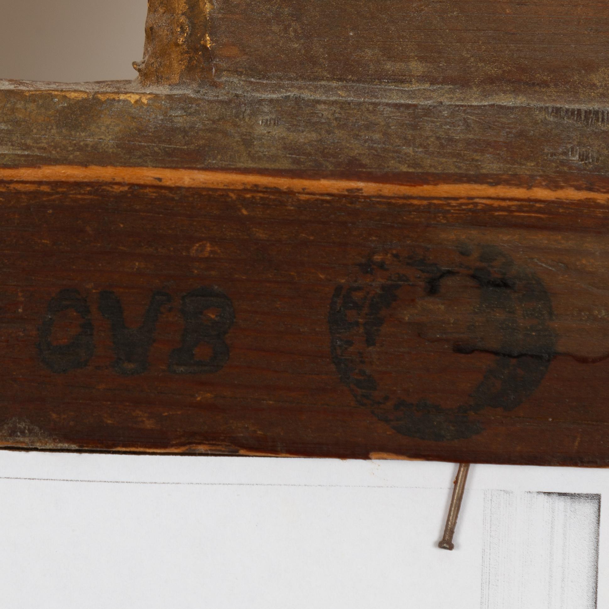 Olof Wetterberg, a Gustavian mirror, Jönköping and Kalmar, late 18th Century.
