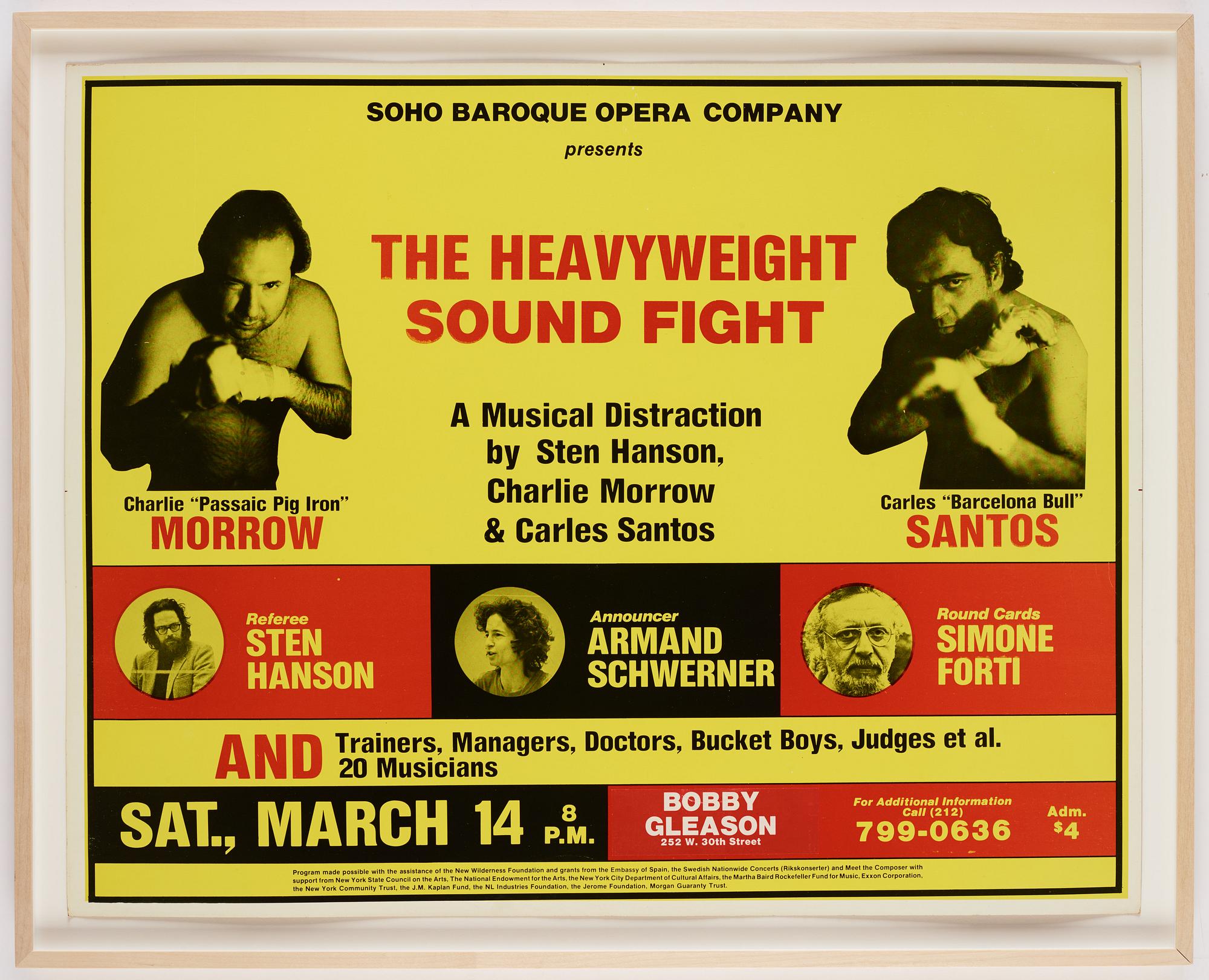 Sten Hanson, "The Heavyweight Sound Fight".