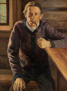 Wilho Sjöström, oil on canvas, signed and dated-94.