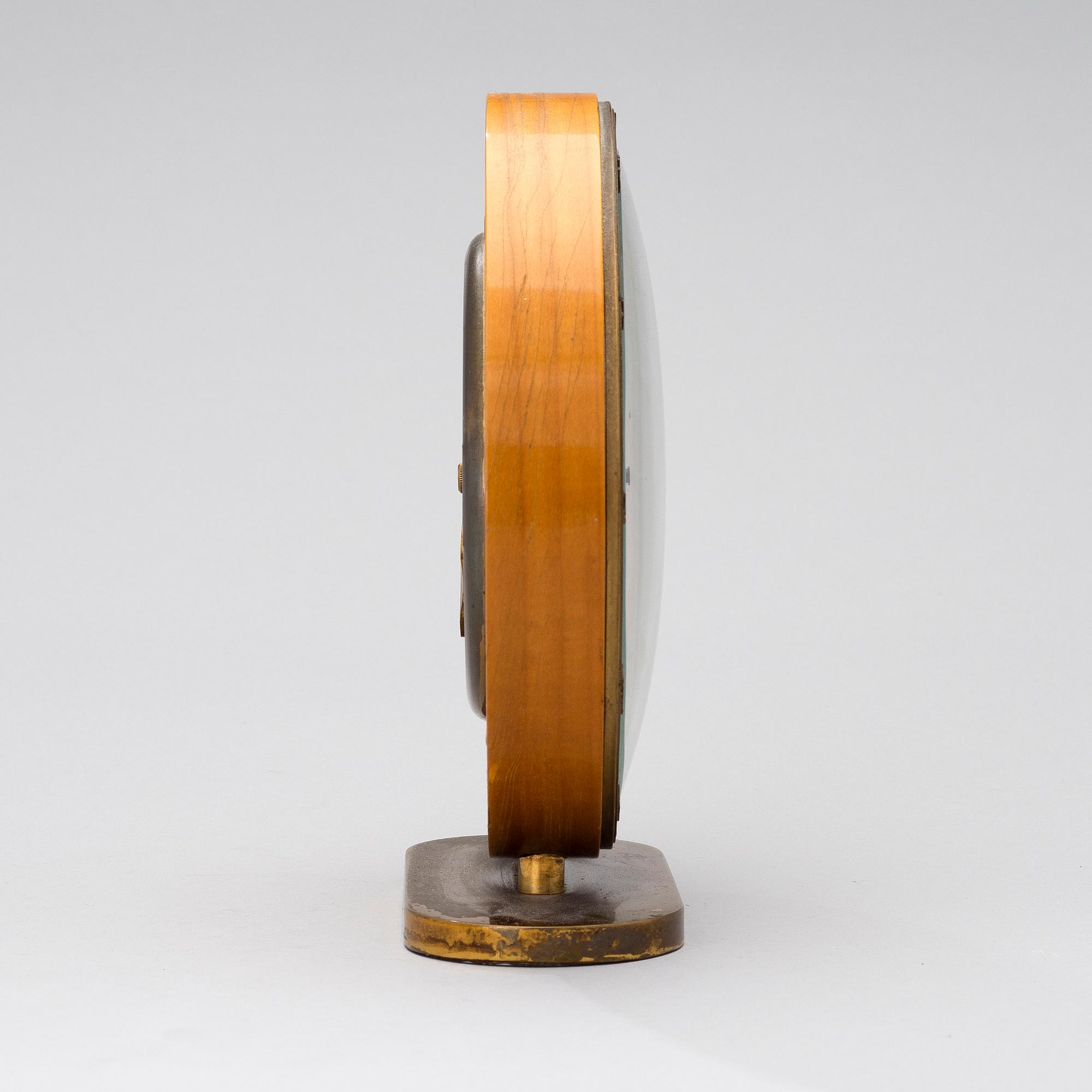 An art déco Kienzle mantle clock by Heinrich Möller, Germany 1930s.