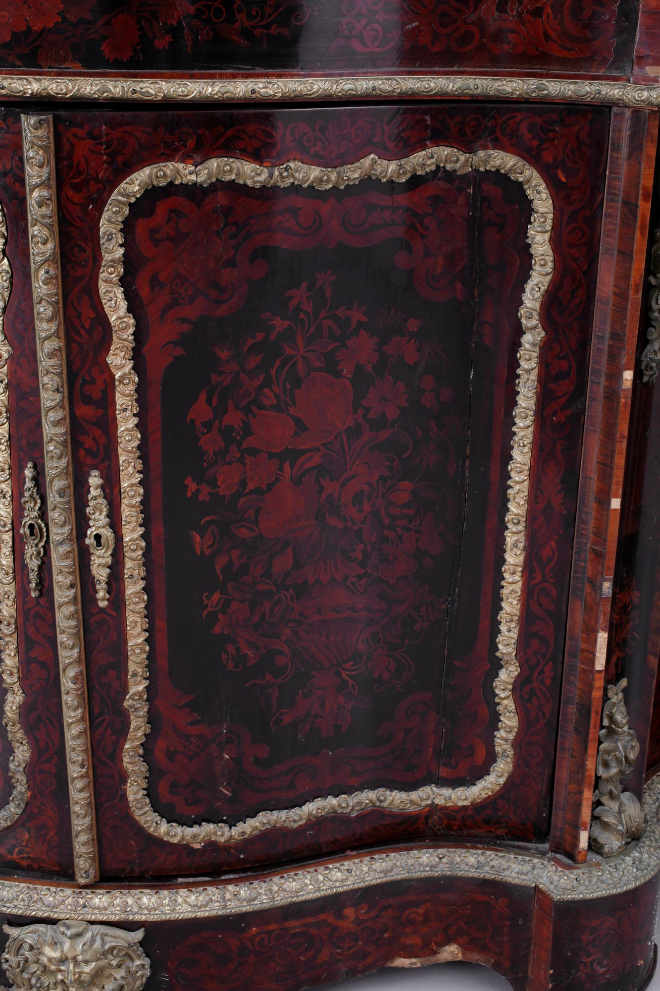 SKÄNKAR, ett par, Louis XV-stil, sent 1800-tal.