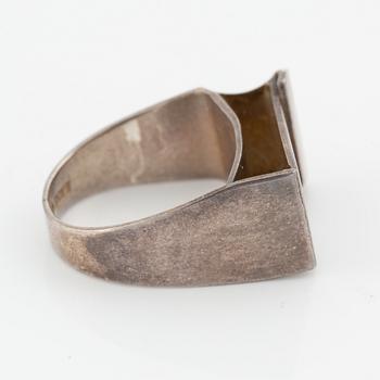 Birger Haglund, ring, sterlingsilver.