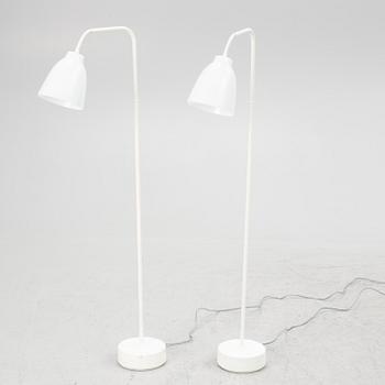 Cecilie Manz, a pair of floor lamps "Caravaggio", Denmark.