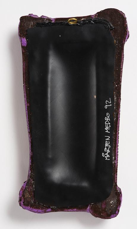Mårten Medbo, väggskulptur/spegel, Konstfack, Stockholm, 1992.