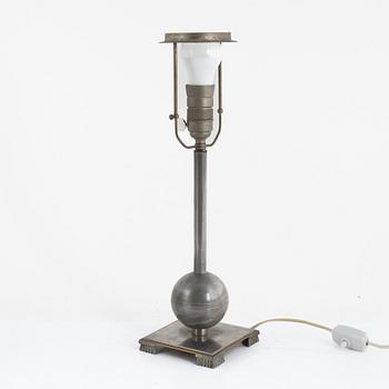 Einar Bäckströms Metallvarufabrik, a table lamp lamp, 1930s.