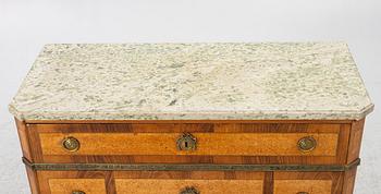 Chest of drawers, Gustavian style, 19th century.