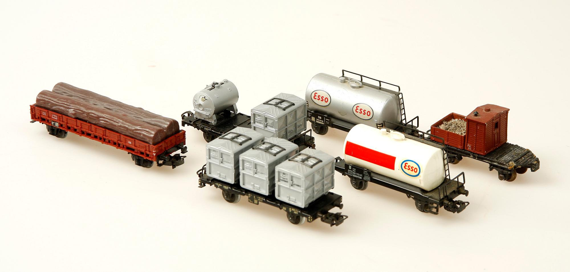GODSVAGNAR, 15 st, Märklin, H0.