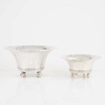 Two Swedish Silver Bowls, mark of K Anderson, Stockholm 1926.