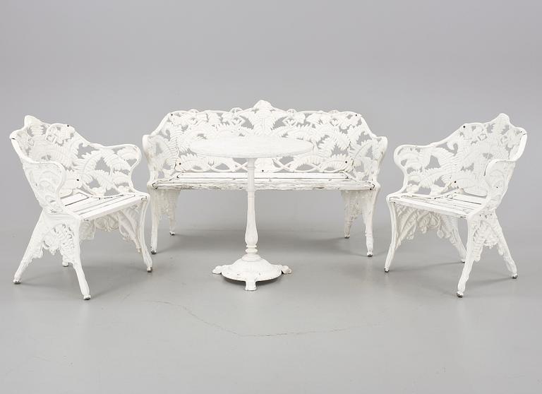 TRÄDGÅRDSGRUPP, 4 delar, Byarum, 1900-talets slut.