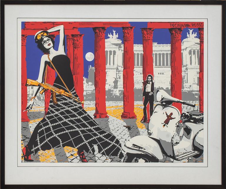 RICHARD RYAN, färgserigrafi, signerad och numrerad 1247350.